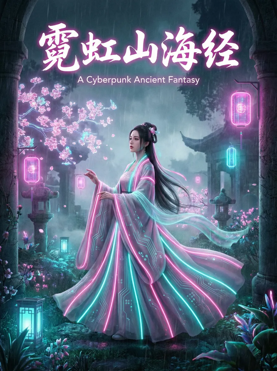 无限看片的网免费观看 古风奇缘短剧 - 霓虹山海经海报
